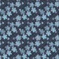 thumbnail image 1 of Ahgly Company Machine Washable Indoor Square Transitional Blue Koi Blue Area Rugs, 4' Square, 1 of 7