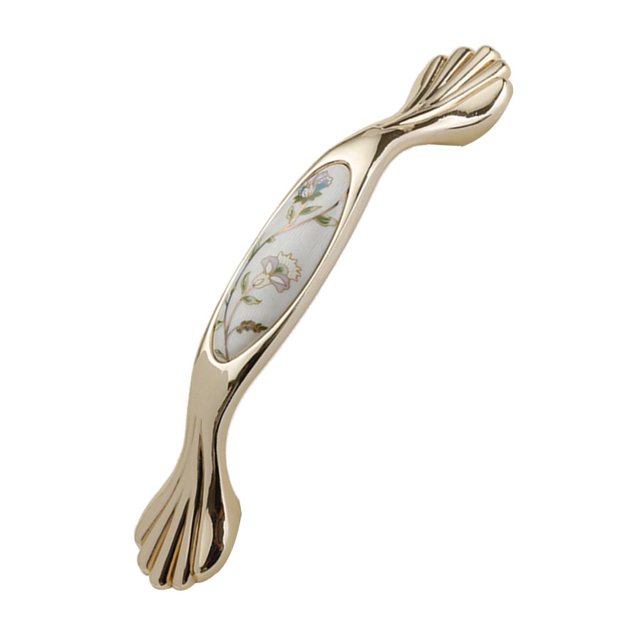 Manijas de pequeña sa Pastoral Peril Vintage de oro and rosa de Europeo para Aparadores Cajón de Puerta de Muebles Armario Caja de Pecho UNA perfecl Tiradores del gabinete Perillas del gabinete