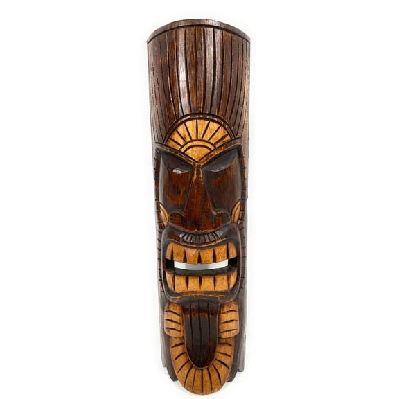 Chief Tiki Mask 20" - Kuka Tiki hand Carved | #bag1506650