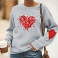 thumbnail image 2 of Lopecy-Sta Lightweight Long Sleeve Tops for Women Valentine's Shirt Love Letter Print T Shirt Women's Funny Love Heart Graphic Long Sleeve Tops, 2 of 5