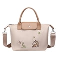 thumbnail image 1 of Bolso Hombro Compuesto PU para Mujer Duradero Con Compras Con (blanco), 1 of 9
