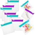 thumbnail image 3 of Pill Pouch Bags Pill Pouches for Travel 100 Pcs Medicine Organizer Small Storage Bags Different Types Daily Use Portable, 3 of 6