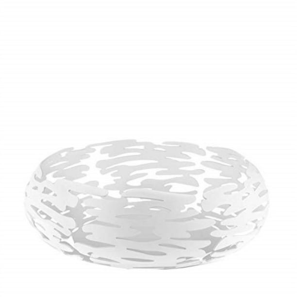 Alessi Bm02 W Barknest Round Basket A 21 White Walmart Com Walmart Com