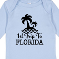 thumbnail image 4 of Inktastic First Trip to Florida Vacation Boys or Girls Long Sleeve Baby Bodysuit, 4 of 5