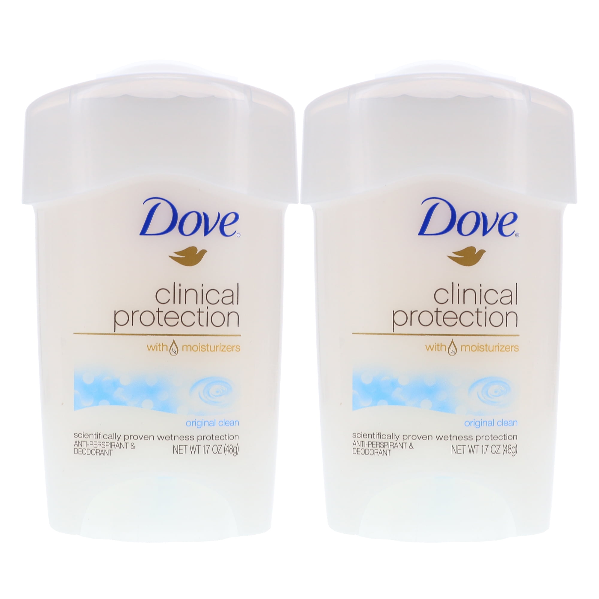Dove Antiperspirant & Deodorant Original Clean 2.6 oz 2 Pack Walmart