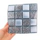 thumbnail image 5 of SWETRACE 10Ud Etiquetas Adhesivas Para Azulejos De Imitación Mármol PVC Multi Para Hogar, 5 of 6