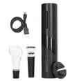 thumbnail image 3 of Electric Wine Opener, Comfortable Hand Feeling DC 5V Wine Opener Set Quick Charging  For Party For Kitchen, 3 of 8
