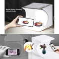 thumbnail image 3 of Foldable  Dual Light Lightbox Mini 40Pcs LED Light Room foliding Photography Lighting Softbox Tent Photobooth Backdrop USB Cube Box Photo Studio Light Box, 3 of 7