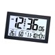 thumbnail image 5 of Reloj Despertador Digital Multifunción con Pantalla Grande Alarma Silenciosa Visualización de Humedad Y Temperatura Diseño para Mesa O Pared Adecuado H181H negro, 5 of 9