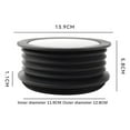 thumbnail image 7 of Esquirla Grinder Single Dose Hoppers Cleaning Tool Hand Pressure Silicone Bellow Blowing Bean Bin for Restaurants Shop Kitchens Home, 7 of 7