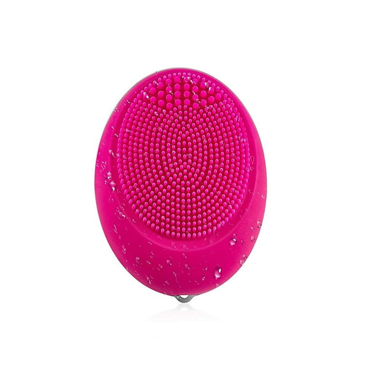 AMERTEER Sonic Facial Cleansing Brush Mini, Soft Silicone Egg