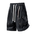 thumbnail image 2 of Sentmoon Short for Mens Mens Workwear Pants Functional Utility Outdoor Commuter Trousers Hunting Style Multi Pocket Straight Leg Durable Casual Pants for Camping and Daily Wear M-3XL, 2 of 6