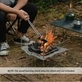 thumbnail image 4 of CAMPINGMOON SOLO-202 Foyer Compact pour Cuisson Intérieure et Extérieure, Acier Inoxydable, Portable avec Sac de Rangement, Options de Taille (P/G), Charge Max 10 kg, 4 of 7