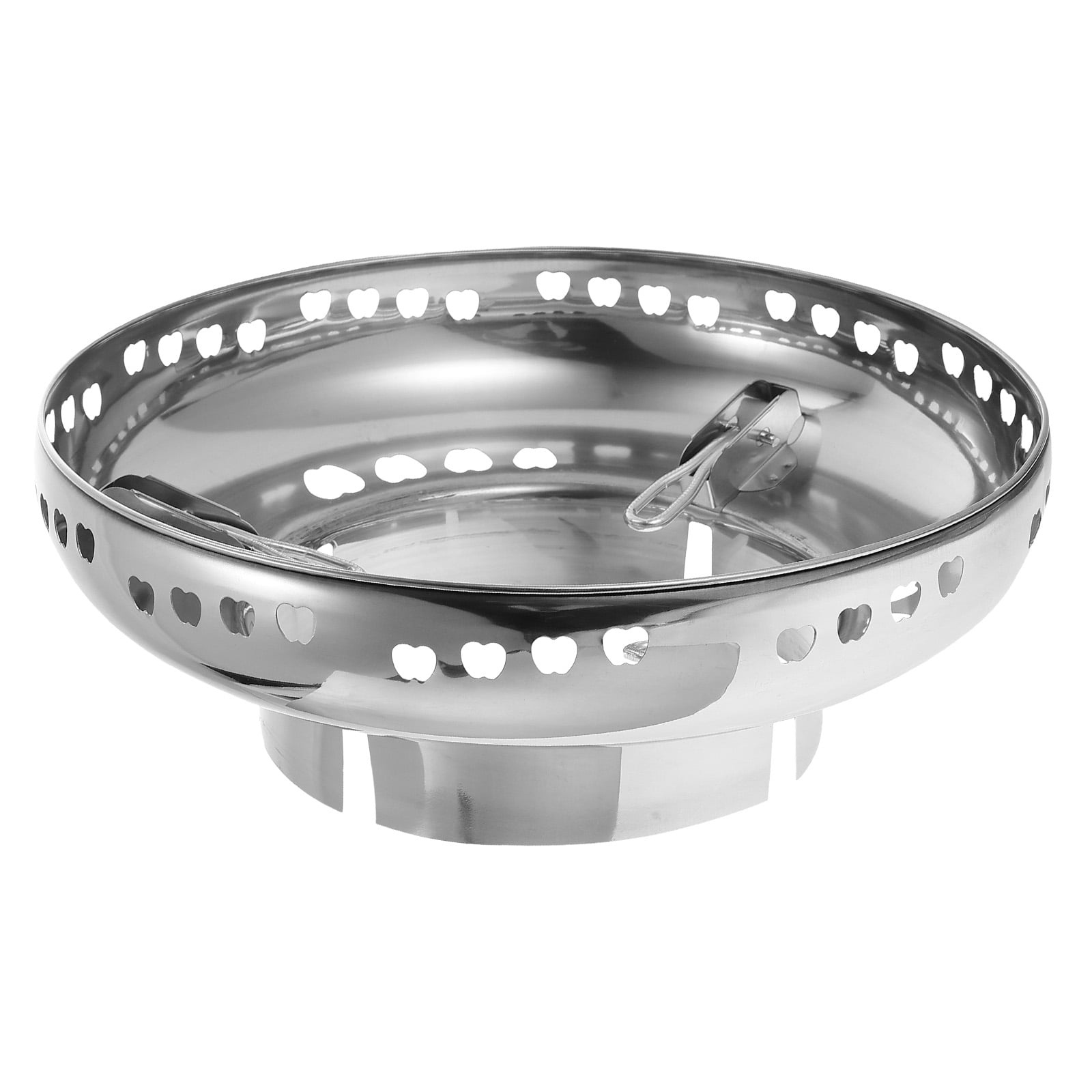 NUOLUX Wok Stove Ring Gas Rack Support Trivet Burner Iron Kitchen Steel Cover Range Pot Holder