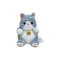 thumbnail image 7 of Huggable White Cat Stuffed Animal Ultra-Soft Chubby Kitten Plushie Kawaii Sensory Toy 6.3 Inch Soft Fabric Girls Boys Birthday Gift G, 7 of 7
