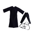 thumbnail image 3 of Figura de acción a escala 1/12, chaqueta de longitud de ropa, disfraz de cosplay de moda DIY, abrigo y negro, 3 of 8