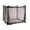Black, variant on Mosquito Net for Patio 9.8 x 9.8 FT | Very Large Sizes & Fabric Designed for Outdoors | Insect House Screen Netting for Gazebo, Porch & Garden Terrace | Black Outside Canopy Bug Protection