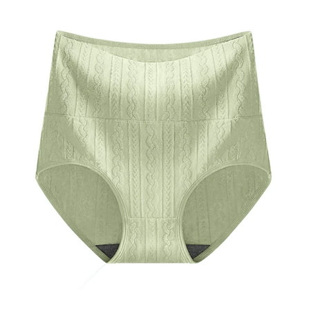 

YDKZYMD Women s Mint Green Underwear High Waisted Moisture Wicking Stretchy Compression Briefs Cheeky Shapewear Comfortable Briefs Panty