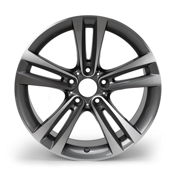 New 18" x 8" Replacement Wheel Rim for BMW 2017-2019 330i 430i 440i Gunmetal Grey, 5x120, Replaces OEM 6796247