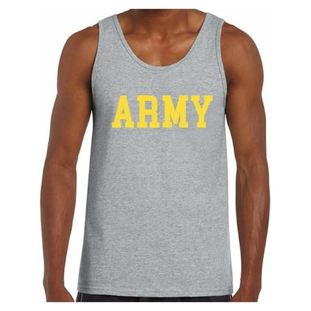 Awkward Styles Army Tank Top for Men Military Sleeveless Shirt Men's Army Tank Workout Clothes Army Training Shirt Army Gifts for (Best Place To Get Cheap Workout Clothes)