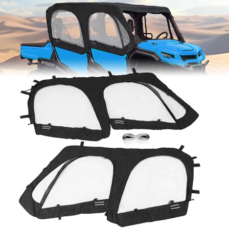 Soft Door Cab Enclosure Set for Honda Pioneer 1000-6 2023-2025 #0SR90-HL4-212A