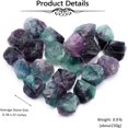 thumbnail image 4 of GHSDFBB Bulk Healing Crystals Rough Stones-Large 1" Natural Raw Stones Crystal for Reiki Healing, Wicca, Witchcraft, Tumbling, Cabbing, Fountain Rocks, Decoration, Polishing 0.5lb, 4 of 6