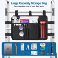thumbnail image 3 of MoKo Walker Bag with Cup Holder, Walker Basket Organizers for Rolling Folding Walker Accessories, Black, 3 of 7