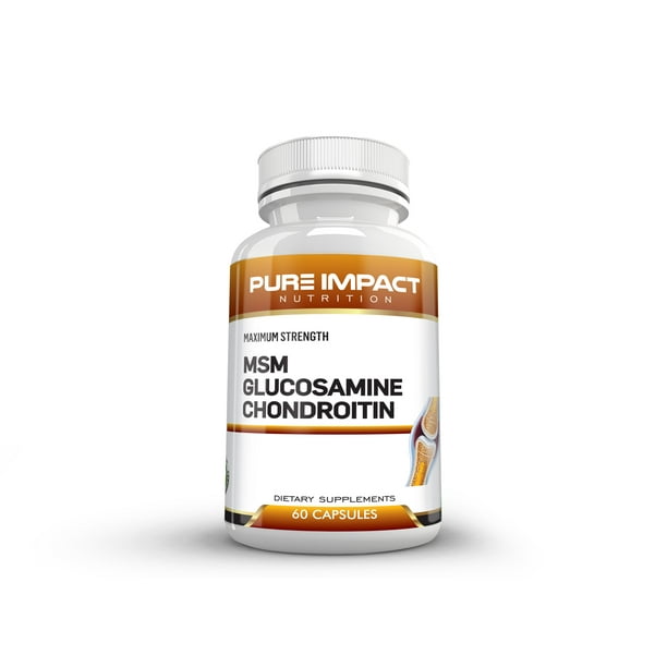 Pure Impact MSM Glucosamine Chondroitin| Unique Blend of ... Pure Impact MSM Glucosamine Chondroitin| Unique Blend of ...