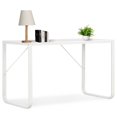 thumbnail image 1 of vidaXL Computer Desk White 47.2"x23.6"x28.7", 1 of 5