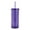 Purple, variant on 20-ounce Clear Plastic Tumbler with Screw Top Lid and Straw, by Mainstays