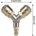 thumbnail image 5 of Compressed Air Distributor,Connector,Switch,Two 1/4 Inch Threaded Connectors,Rust Proof Brass, 5 of 5