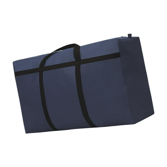 Bolsa de viaje de lona perfecl Bolsa de almacenaje para acampada gran capacidad Azul oscuro
