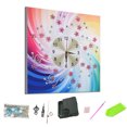 thumbnail image 2 of 5D Clock Wall Clock Diamond Painting Set Painting Room Decor, 2 of 9