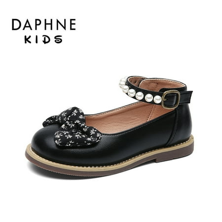 

DAPHNE Girls Leather Shoes Soft Sole Princess Performance Shoes For Dancing