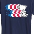 thumbnail image 3 of Peanuts - Snoopy Americana - Women's Short Sleeve Graphic T-Shirt, 3 of 6