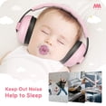 thumbnail image 4 of Auriculares con cancelación de ruido Mumba Baby Orejeras para bebés de 3 a 24 meses o más, 4 of 8