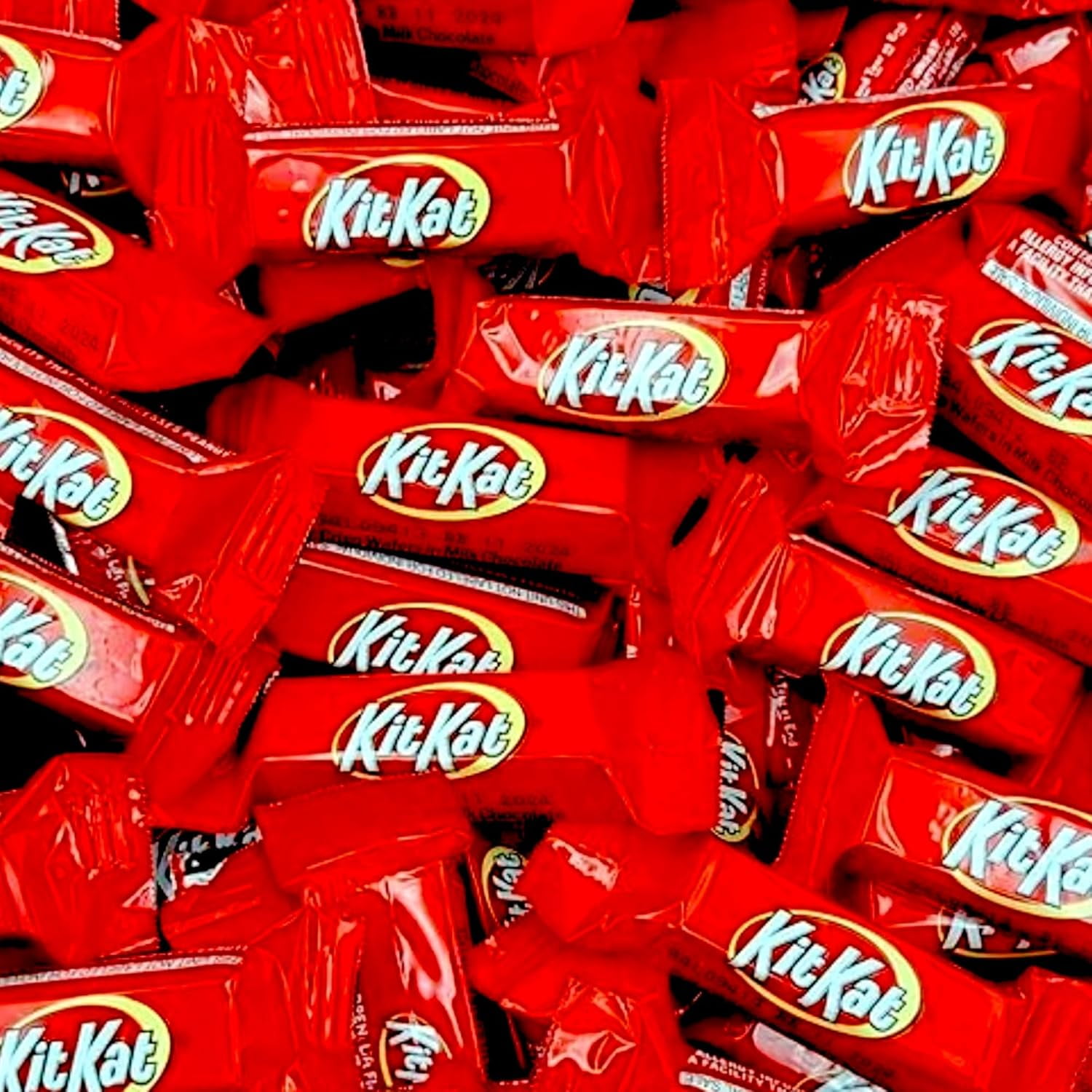 Kit Kat Mini Chocolate Bars-1.5 lbs Milk Chocolate Kit Kat Mini ...