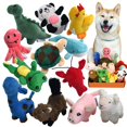 thumbnail image 1 of Legend Sandy Paquete De Juguetes De Peluche Para Perros Pequeños Y Medianos, 12 Juguetes Para Perros A Granel Con Chirriadores, Lindo Juguete Suave Para Mascotas Para Perros Pequeños Y Medianos, 1 of 9
