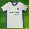 thumbnail image 1 of Maillot Classique à Manches Courtes Blanc Inter Milan Extérieur Saison 24-25, 1 of 2