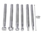 thumbnail image 2 of 6Pcs Leather Stamping Tools Leather Working Saddle Making Stamps Set Special Shape Stamp Punch Set L, 2 of 5