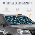 thumbnail image 4 of Naloa Lightning Print 2-Piece Windshield Sunshade,Foldable Car Front Window Sun Shades,for Most Sedans SUV Truck-Medium, 4 of 6