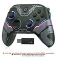thumbnail image 1 of YUOY Control Inalámbrico para Xbox One X/S y Series X/S, con Luz RGB, Programable, Turbo, Sensor de Movimiento, Vibración Dual - Robots de Guerra, 1 of 9