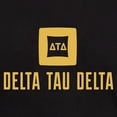 thumbnail image 3 of CafePress - Delta Tau Delta Gold Stacked Signature T Shirt - Men's Classic Graphic Cotton T-Shirt, 3 of 4