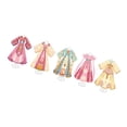 thumbnail image 4 of Kit de materiales para ropa antigua china, kit para hacer atuendos, bricolaje, desarrollo de habilidades, juguete elegante hecho a mano para niños. 5 maniquíes, 4 of 8