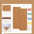 thumbnail image 6 of Cork Board Bulletin Board, Small Rectangular Pin Board for Wall, Self-Adhesive Cork Board for Office, School and Home, 6 of 7