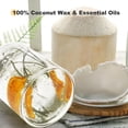 thumbnail image 3 of Aromatherapy Scented Candles, Daroma Jar Jelly Candle with Organic Dried Flower, 100% Nature Coconut Wax and Essential Oil, Long Burning, Relaxing for Bath,Yoga,Holiday Gifts for Birthday,Blood Orange, 3 of 8