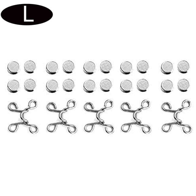 MORESEC under $5 Metal Snap ButtonsLarge Size for Heavy Duty Pants, Snap Button Without Nail for Easy Use, Durable Metal Construction for Long Service, Versatile for Skirts and Jackets