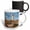 Multicolor, variant on 3drose, Canada, Nova Scotia, Louisbourg, Louisbourg Lighthouse, Dusk, 11oz Two-tone Green Mug