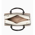 thumbnail image 2 of Kate Spade New York Women’s Leather Top Zip Hazelnut Satchel Bag ,Beige, 2 of 4