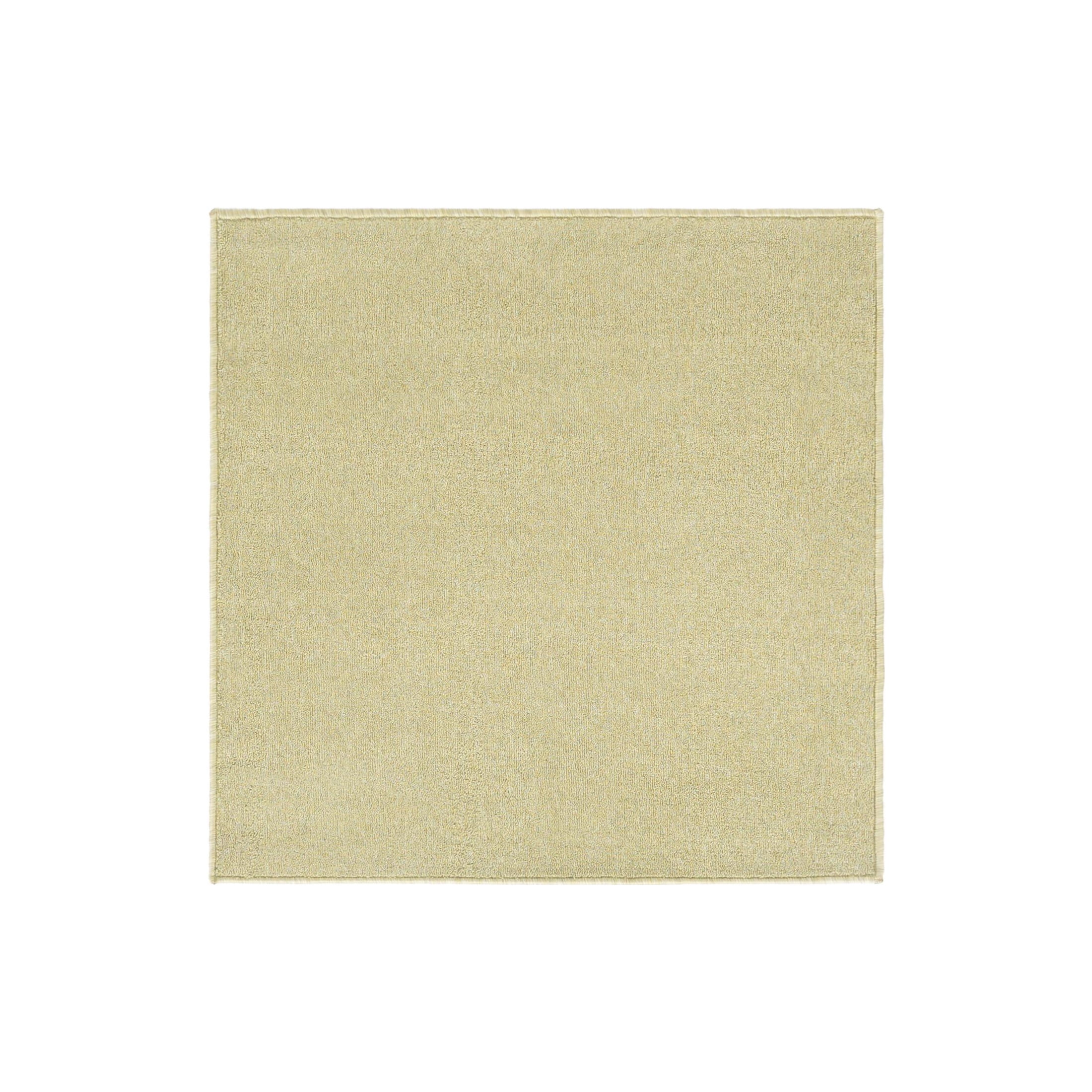 Unique Loom Everyday Solid Collection Area Rug - Mono (3' 3" Square Pastel Green)